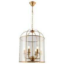 Bernice Steel 6 Light Pendant